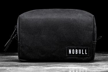 Nobull Waxed Canvas Kit Women's Bags Black | Australia (XD1679)